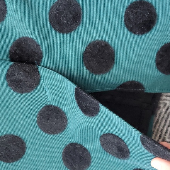 VTG pinup polka dot pencil skirt - Picture 6 of 7